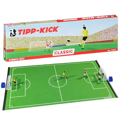 TIPP-KICK Soccer Board Game – Family Tabletop Game with Metal Players & Goalkeepers | Great Gift for Players, Kids & Adults | Soccer Toys for Boys 8-12