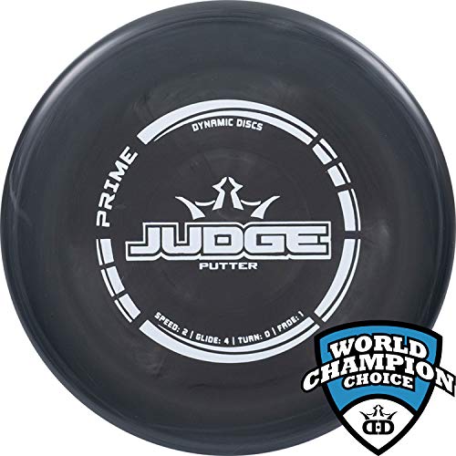 Dynamic Discs Judge Disc Golf Putter, Men and Women Frisbee Golf Putter Set, 170g+, Discs Golf Color & Stamp Will Vary, 5 Pack - style: Prime