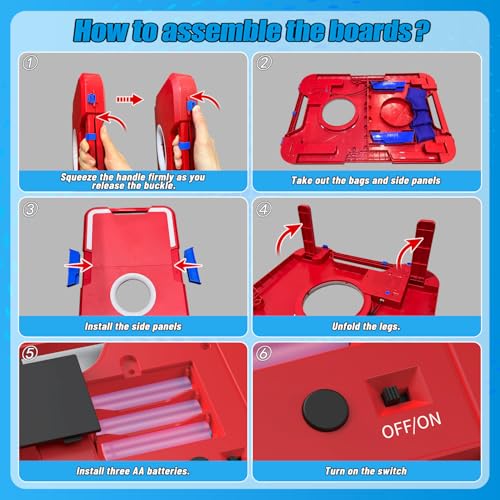 TERRAMUS Light-Up Cornhole Board Set, Corn hole Sets with Sound Effects, 2 Foldable Boards & 8 Bean Bags, Portable Outdoor Toss game, Backyard Party Camping Toys Gifts for Kids,Teens,Family,Ages 6-12+