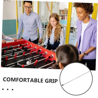 BESPORTBLE 2pcs Soccer Machine Operation Poles Easy Install Foosball Replacement Rods for Table Soccer