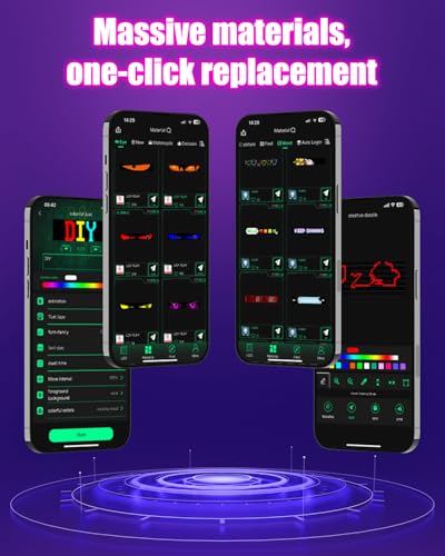 35"*8" Flexible Advertising LED Sign with 21-Key Remote and APP Control,Custom Animations, Patterns & Text,for Store,Hotel,School,Bar - size: 35"*8"