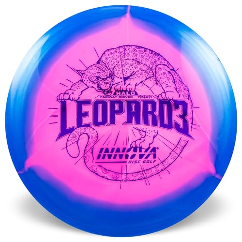 Innova Halo Star Leopard3 Disc Golf Driver – Disc Golf Driver (Colors Will Vary) - size: 160-164g