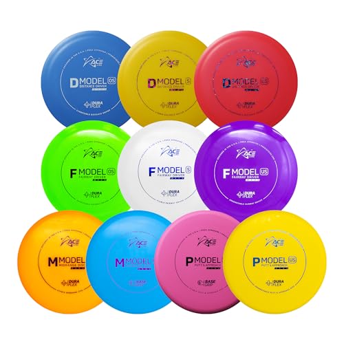 Prodigy Disc 10-Pack Disc Golf Starter Set | Premium Disc Golf Set of 10 Discs | Frisbee Golf Set Includes 2 Putters, 2 Midranges, 3 Fairways, 3 Drivers | Frisbee Disc Golf Beginner Set (Colors Vary)