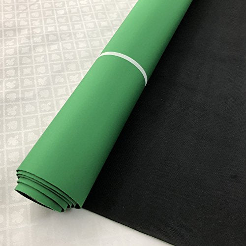 Yuanhe Poker Table Top Mat Layout - 36" x 72" Poker Felt,Portable Rubber Texas Hold'em Poker Table Topper w/Carrying Bag for Parties,Game Nights,Fundraisers & Gatherings - color: Green