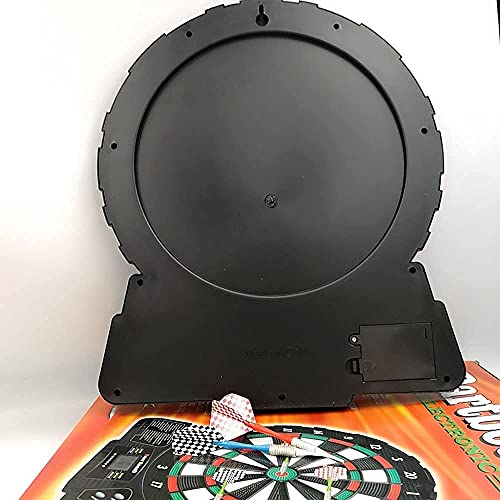 Electronic Dart Board, Professtional Automatic Scoring Electronic Darts Boards Adults Target Safety Leisure Entertainment with 6 Darts + 18 Tips