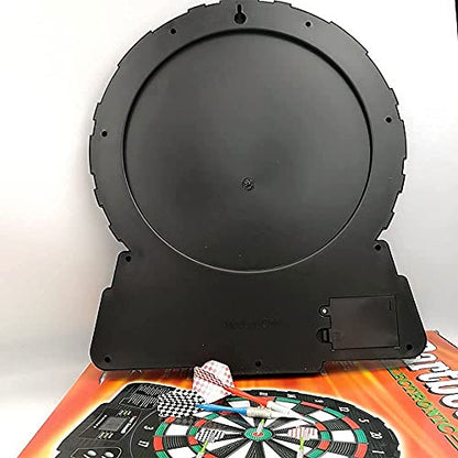 Electronic Dart Board, Professtional Automatic Scoring Electronic Darts Boards Adults Target Safety Leisure Entertainment with 6 Darts + 18 Tips