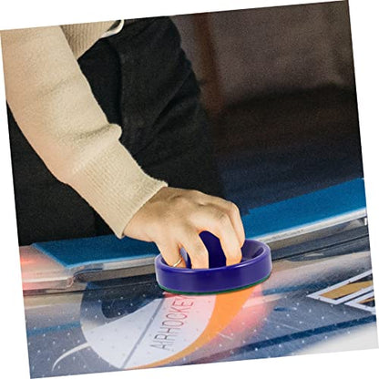 Toddmomy Air Hockey Pucks Boys and Girls Air Hockey Game Accessories Tabletop Plastic Paddles Supplies