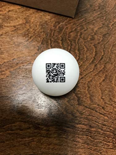 Uberpong Personalized Ping Pong Balls, Custom Image, Logo or Face, Gifts - color: Black, size: Pack of 25