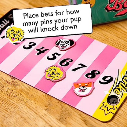 Big Potato Ten Bone Bowling: A Family Party Game for You and Your Dog | Dog Board Game