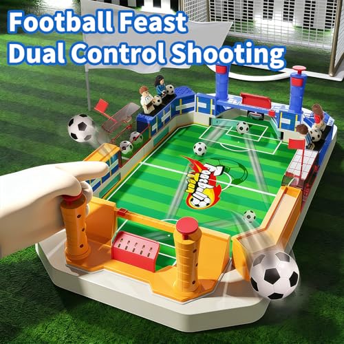 Mini Foosball Table, Foosball Table, Soccer Board Game for Adult, 2 Player Match, Tabletop Football Game Table, Portable Competitive Toys, Indoor Family Games, Party Gatherings