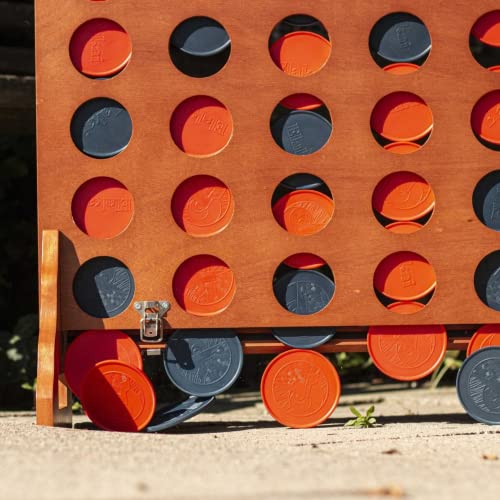 Elakai Outdoor Games for Adults and Family Beach Backyard Camping Giant 4 in a Row