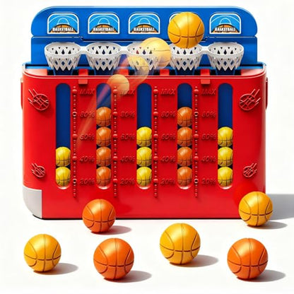 Mini Tabletop Basketball Games for Kids and Adults, Desktop Shooting Games, Portable Handbag-Style Desk Toys for Office for Adults,Gifts for Basketball Lovers