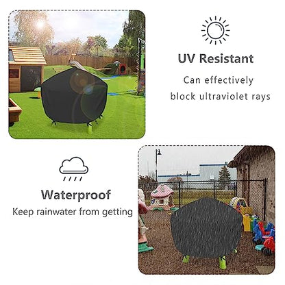 Kids Water Table Cover Spiralin' Seas Waterpark Play Sand Water Table Outdoor Toys Cover 34X34X18 inch-Black - color: Black