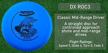 Innova Disc Golf Starter Set –Colors May Vary 160-180g – Includes Putter, Mid Range, 2X Fairway Drivers, Distance Driver, Mini Marker Beginner Disc Golf Set