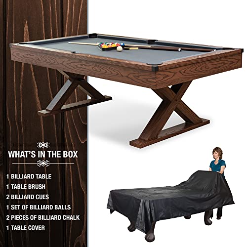 EastPoint Sports Dunhill Billiard Tables Bar-Size Pool Table – Perfect for Family Game Room, Adult Rrec Room, Basements, Man cave, or Garage - style: Dunhill w/Accessories