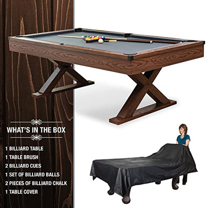 EastPoint Sports Dunhill Billiard Tables Bar-Size Pool Table – Perfect for Family Game Room, Adult Rrec Room, Basements, Man cave, or Garage - style: Dunhill w/Accessories