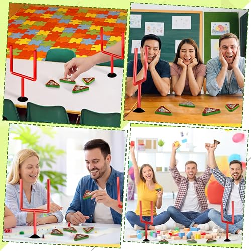 Chuangdi 16 Pcs Flick Football Games Mini Table Top Sports Games with Posts and Plastic Footballs Indoor Football Party Favors Birthday Gifts
