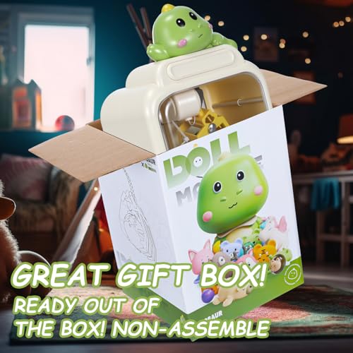 Arrowbash Cartoon Claw Machines for Kids 36 Prizes Age 6+ Mini Vending Machines with Music for Kid with Plush Toy Christmas Birthday Thanksgiving Girls Boys Gifts(Dinosaur) - style: Dinosaur