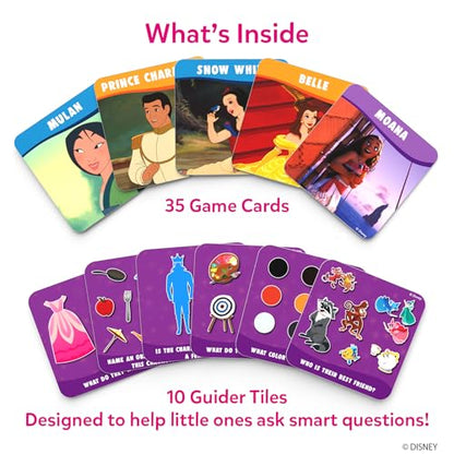 Skillmatics Guess in 10 - Disney Princess Card Game for Preschool Kids, Girls & Boys Who Love Cinderella, Ariel, Jasmine, Fun Travel Game & Gifts for Ages 3, 4, 5, 6 - style: 5. Disney Princess