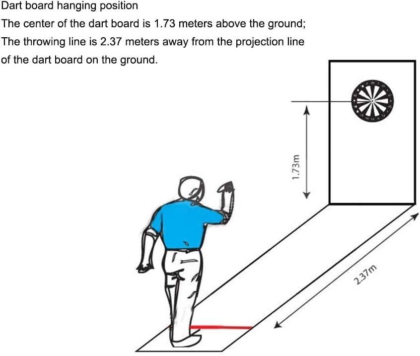 Electronic Dartboard，Dartboard Set LCD Display with 6 Soft Tip Darts，Professional Dart Board for Adults Party, Family and Office Leisure Sport, Gifts