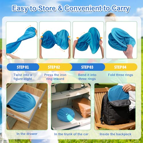 Granny Pants Yard Game, Outdoor Game with Bouncy Ball and Air Pump, Team Relay Family Reunion Party Field Game - size: Adult-4Pcs
