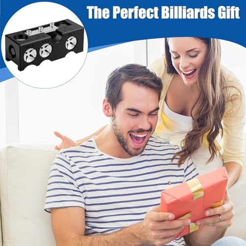 Billiards Pool cue Tips Replacement kit, Professional Billiards Accessory for Repairing, Scuffing and Shaping Cue Tips Perfect for Players at All Levels