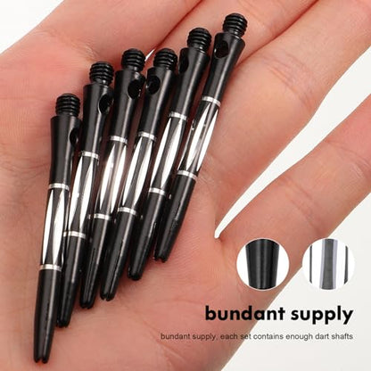 Hemoton 6pcs Shafts for Durable Metal Replacement Stems for Professional Players and Amateurs Stylish Design Lightweight Easy to Use Outdoor Play Accessory