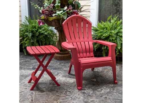 Adams Manufacturing 8510-95-3700 Quick-Fold Side Table, Merlot - color: Merlot, size: 1