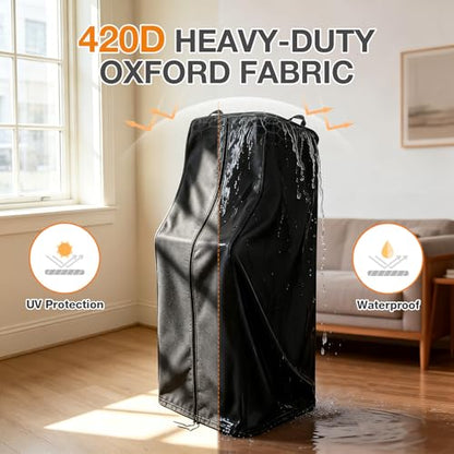 Arcade Machine Cover, Heavy-Duty Waterproof Protection for Pinball & Arcade Cabinets, Fits Most Standard Home Game Machines - size: 19"L x 23"W x 61"H