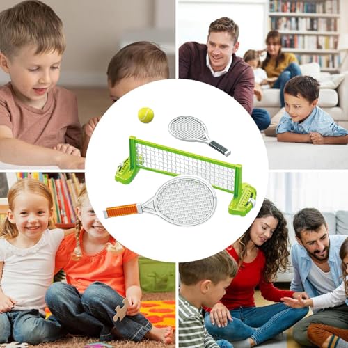 Table Tennis Set with Net - Portable Table Tennis Set with Retractable Net, 2 Paddles, 3 Balls, and Carrying Case | Lightweight Indoor Outdoor Pong Set, Durable 3-Ply Wood Paddles with High-