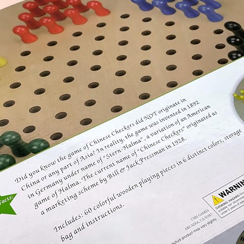 17" Jumbo Chinese Checker