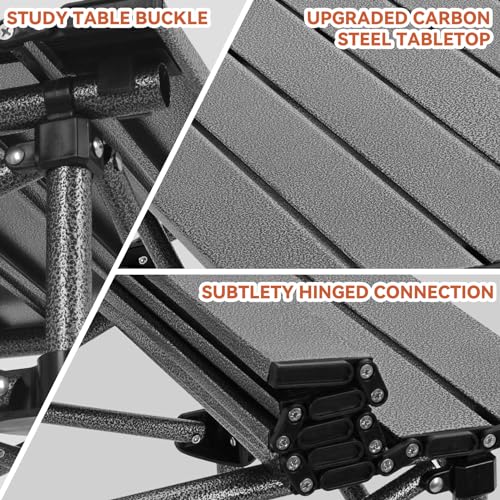 Opliy Folding Camping Table,Portable Table for 1-2 Persons -Collapsible Table Lightweight with Carry Bag for Camping, Hiking, Picnics, BBQs, Beach Trips & Tailgating(16.5 inch). - size: M(16.5 inch)