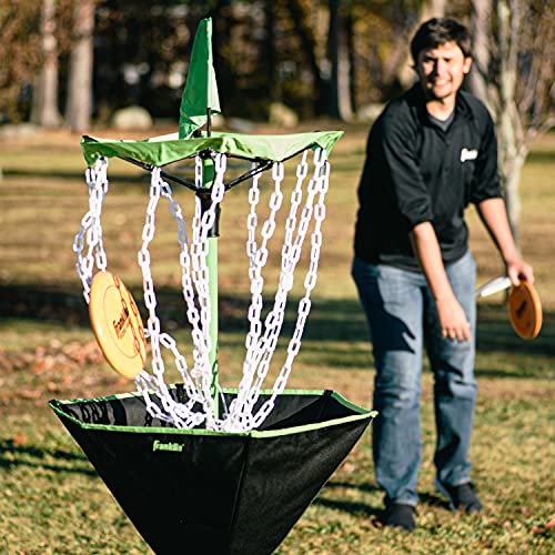 Franklin Sports Disc Golf Discs Set - Disc Golf Equipment Starter Set - style: Orange/Blue/White