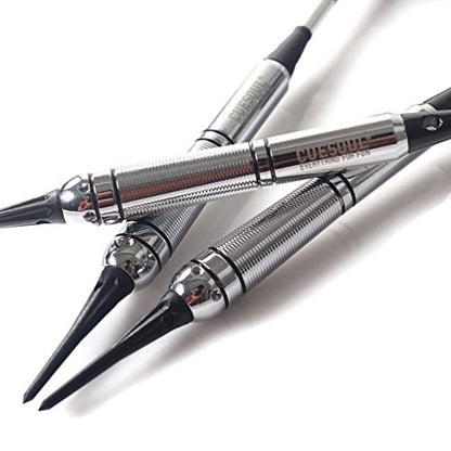CUESOUL Soft Tip Darts Set Plastic Tip with Dart Case - color: 16g-SkyWolf-Brass