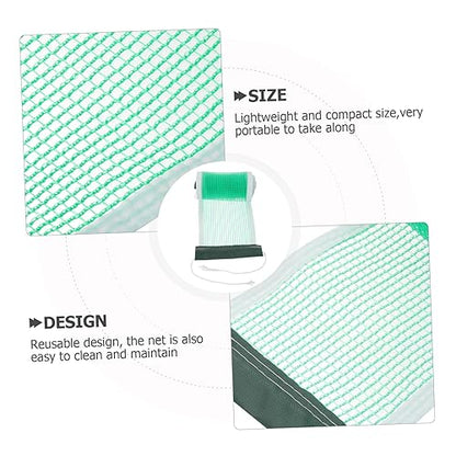 WOONEKY Outdoor Table Tennis Net Thickened Pe Design for Stable Play Lightweight and Portable Sports Equipment for Use Easy to Clean and Maintain