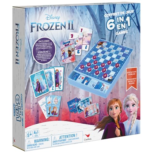 Disney Frozen 2 6-in-1 Game House for Kids and Families