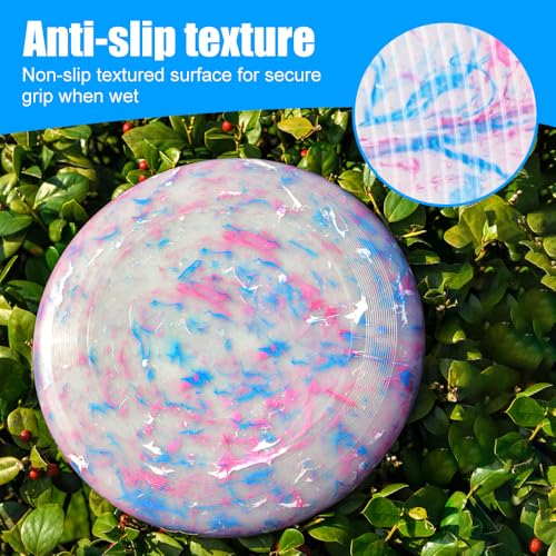 MiOYOOW Flying Disc, 175g 10.8 Inch Outdoor Recreation Disc, Stable Flight for Adults Beach Camping Team Playing - color: Color 2