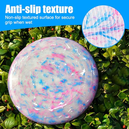 MiOYOOW Flying Disc, 175g 10.8 Inch Outdoor Recreation Disc, Stable Flight for Adults Beach Camping Team Playing - color: Color 2