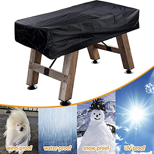 Foosball Table Cover Waterproof Outdoor Soccer Table Cover Protection Dustproof Foosball Table Covers for Game Room Universal Patio Coffee Chair Furniture Table Cover