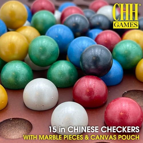 CHH 15" Jumbo Chinese Checkers with Marbles