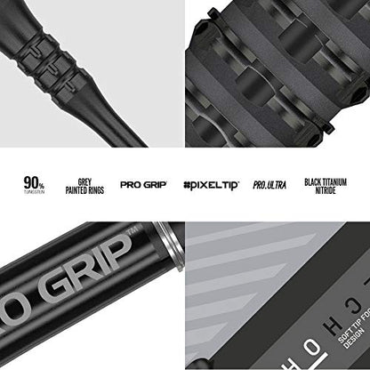 Target Darts Echo 90% Tungsten Soft Tip Darts Set | Pixel Tip Darts, Professional Darts Accessories, Electronic Soft Tip Dart Set | Barrel 11, 12, 13 & 14 (18G/19G/20G/21G) - style: 14