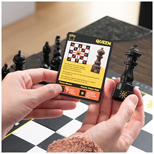 Spin Master Games, Chess Made Simple, Learn to Play Strategy Board Games for Beginners, Chess, 2 Players, for Kids Ages 8 & Up - size: 1, style: Chess Made Simple