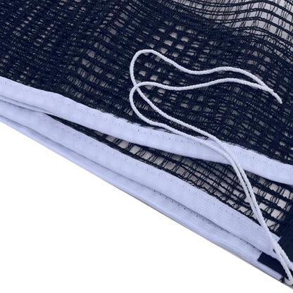 Training Tension Ping Pong Net Portable Table Tennis Table Net Replacement for Any Table(Dark Blue) - color: Dark Blue