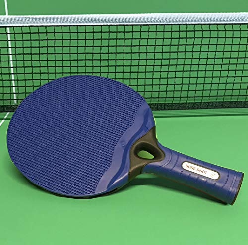 Sure Shot Matthew Syed Outdoor Table Tennis Bat, Blue, One Size
