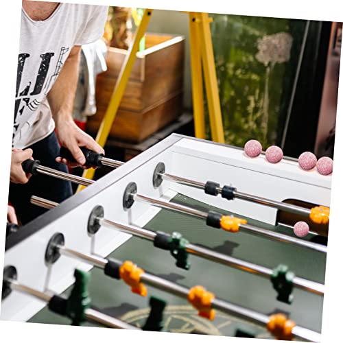 3pcs Textured Foosball for Table Soccer Games Lightweight Compact Design Replacement for Standard Foosball Tables Fun Accessory for Family and Friends