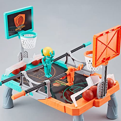 Kids Gaming Game Children Basketball Game Parent Child Interactive Game Double Fingertip Table Top Games for Kids (color1)