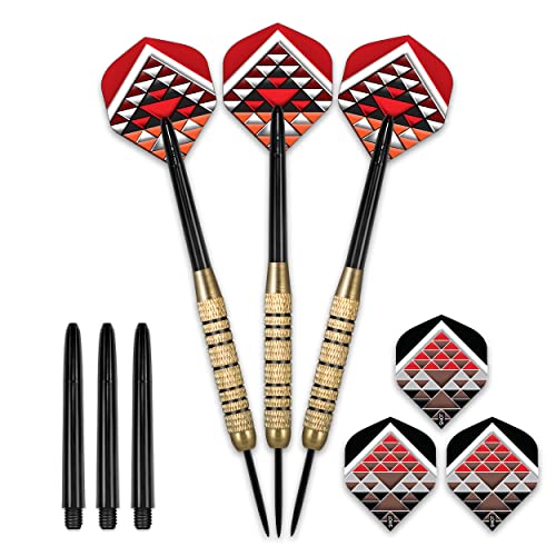 Shot! Darts Solo-Steel Tip Dart Set-18gm-Brass Barrels