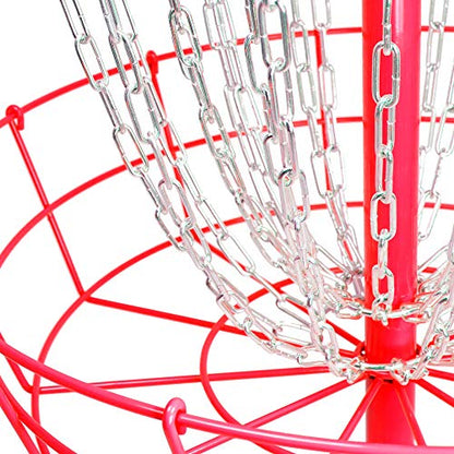 Axiom Discs Lite Disc Golf Basket - color: Red