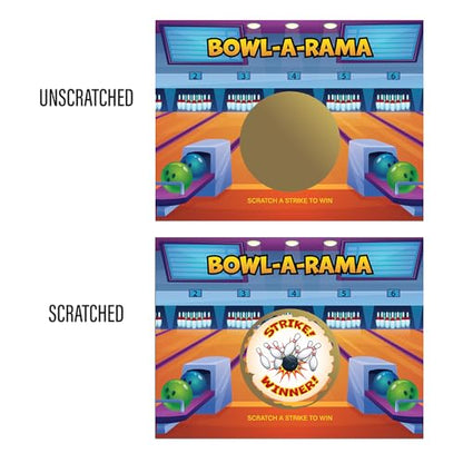My Scratch Offs Bowling Scratch Off Game Cards 26 Pack - 2 Winning and 24 Sorry - style: Bowling