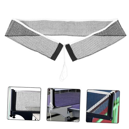 Sports Table Tennis Net Mesh Pong Net Replacement Outdoor Indoor Easy Installation